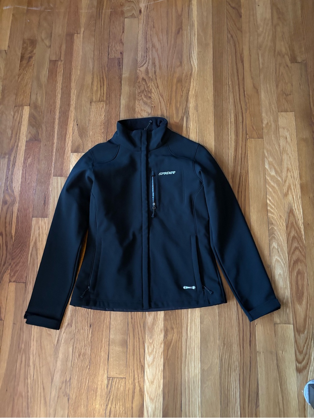 Spyder XT.L Women's Black Softshell Jacket EUC
